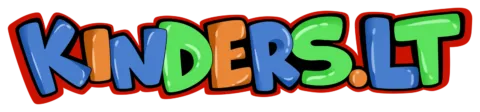 Kinders.lt vaikų žaislų e-parduotuvės logotipas
